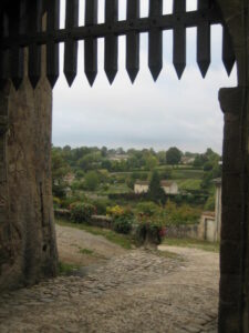 View through the port bergere